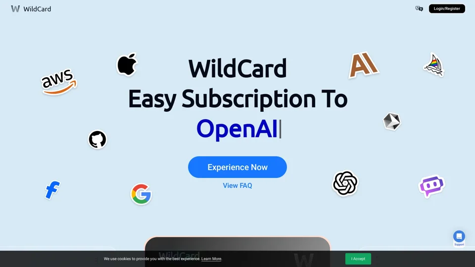 WildCard | One-minute registration, effortlessly subscribe to overseas software services